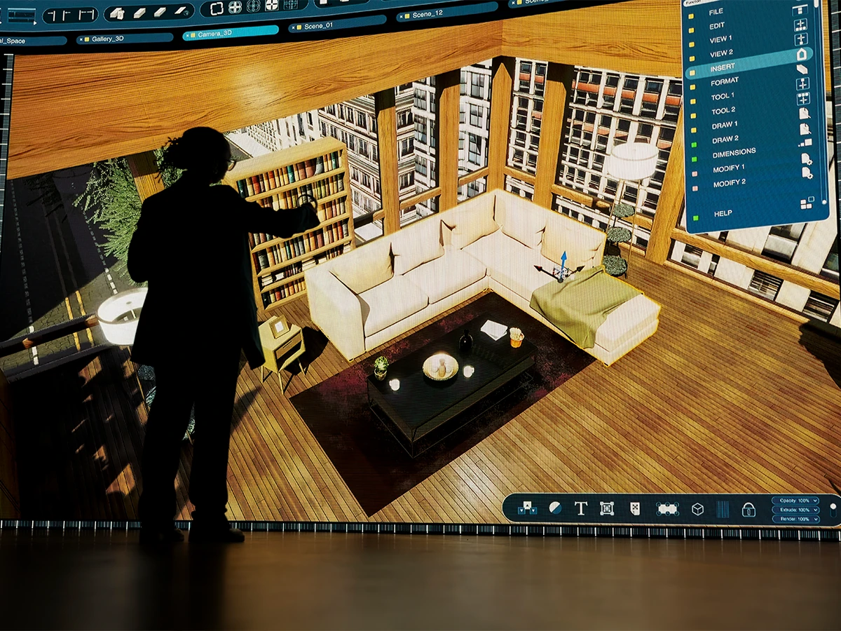 Real-time interactive architectural visualization